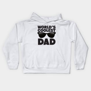 Worlds Coolest Dad Kids Hoodie